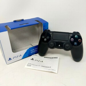 PlayStation4 プレイステーション ワイヤレスコントローラー ブラック CUH-ZCT2J SONY アクセサリー　S