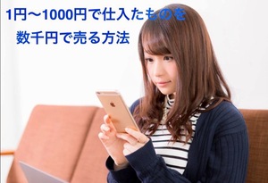 【在宅ワーク】ネットから1円〜1000円で仕入れたものが数千円に！確実に仕入れ値より高く売って稼ぐ■副業