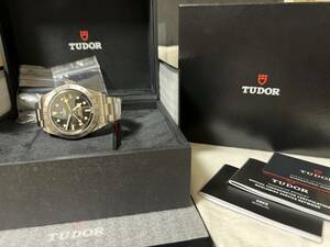 ★1000円売切り TUDOR ブラックベイプロ 79470 新品未使用極美品 内外箱 冊子 ギャランティーカード 余り駒完備 チュードル チューダー★