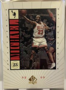 1998-99 NBA UPPER DECK SP AUHENTIC MICHAEL JORDAN M2
