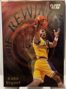 1997-98 NBA FLEER KOBE BRYANT ROOKIE REWIND