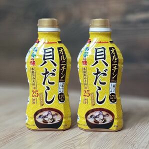 マルコメ 料亭の味 貝だし2本セット 430g×2本 簡単本格おみそ汁 液みそ