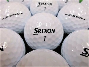 ★良質美品★スリクソン SRIXON『Z-STAR』2021年モデル ホワイト 30個 ロストボール★