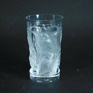 ラリック社 LALIQUE PARIS ユロット フクロウ タンブラー グラス 未使用 長期保管品AC24041411の画像2