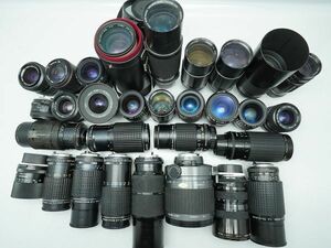 ★ペンタックス 純正MFレンズなど★PENTAX-M/A/Takumar/TAMRON/Tokina/COSINA/ 等 計:30点まとめ【ジャンク品】29810