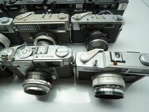 ★レンジファインダーなど★YASHICA/Canon/FUJICA/TARON/Konica/MINOLTA/Nikon/ 等 計:28点まとめ【ジャンク品】29846_画像8