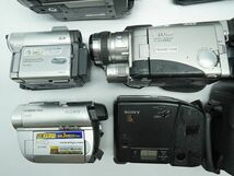 ★ビデオカメラなど★SHARP/Panasonic/SONY/HITACHI/ 等 計:13点まとめ【ジャンク品】29924_画像2