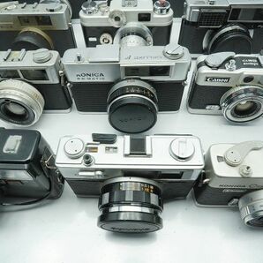 ★レンジファインダーなど★FUJIPET/Canon/FUJICA/Konica/minolta/RICOH/PETRI/ 等 計:28点まとめ【ジャンク品】29896の画像5