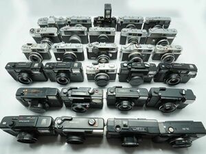 ★レンジファインダーなど★PETRI/YASHICA/Konica/minolta/Canon/FUJICA/RICOH/ 等 計:28点まとめ【ジャンク品】29894