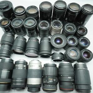 ★ミノルタ 純正AFレンズなど★AF ZOOM/Kenko/TAMRON/SIGMA/ 等 計:30点まとめ【ジャンク品】29887の画像1