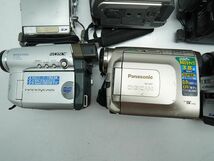 ★ビデオカメラなど★Panasonic/SONY/Victor/ 等 計:13点まとめ【ジャンク品】29985_画像6