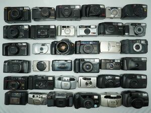 ★フイルムカメラなど★FUJICA/KYOCERA/KONICA/PENTAX/Canon/OLYMPUS/RICOH/ 等 計:36点まとめ【ジャンク品】29946