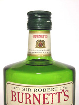 【L2】 90年代 バーネット ドライジン 47% 正規品【BURNETT'S LONDON DRY GIN】_画像4