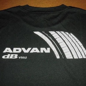 YOKOHAMA ADVAN ヨコハマ アドバン デシベル dB V552 Tシャツ 半袖 ドライ 業務用 販促用 非売品 BK L 使用僅 ほぼ未使用 美品/AD08R走り屋の画像4