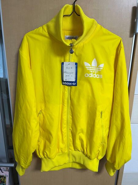 90s タグ付 adidas ヴィンテージ ジャージ トラックジャケット デサント