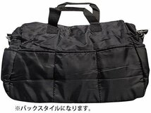 ヒロセクション 　2way バッグ 　黒 　ブラック 　（新品） 　＜ 注意点あり＞ 　No.1180 　◆::_画像3