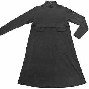  Petit Junko One-piece long sleeve One-piece M black black ( new goods ) < attention point equipped > No.1532 *::