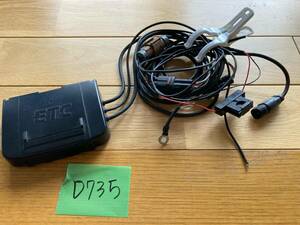  for motorcycle ETC JRM-11 Japan wireless used D735 manufacture year : 2010/09