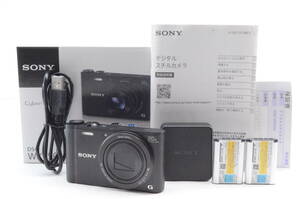 ☆新品級美品☆ SONY ソニー　cyber-shot DSC-WX350 元箱＋取説＋バッテリー＋チャージャー＋予備バッテリー付き