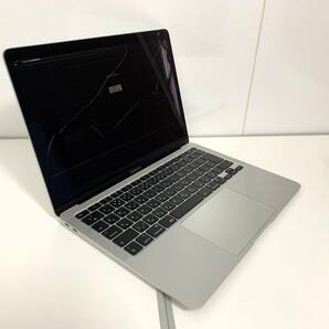 MacBook Air M1（A2337- Space Gray）、2020モデル 画面割れ ジャンクの画像1