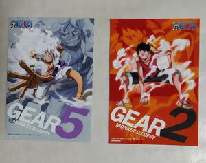 ONE PIECE オリジナルブロマイドルフィGEAR5、GEAR2