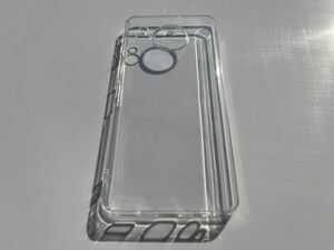 AQUOS sense8 SH-54D SHG11 耐衝撃 上質 TPU ソフト 透明 クリア ケース A229