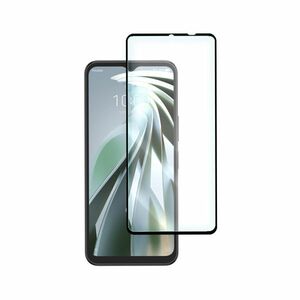 ZTE Libero 5G IV A302ZT ワイモバイル 9H 0.3mm 枠黒色 強化ガラス 液晶保護フィルム 2.5D K355