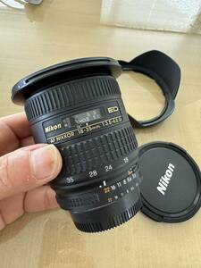 Nikon NIKKOR ED 18-35mm 1:3.5-4.5 D 美品です。