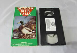 [No1697] VHS ビデオ DECOYS & DUCK CALIS 中古品