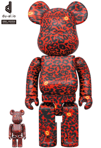  new goods BE@RBRICK Amplifier Red 100% & 400% MEDICOM TOY Bearbrick kaws Kaws BASQUIAT BANKSY Keith Haring WARHOL