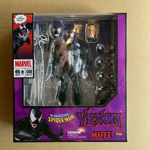 新品 MEDICOM TOY MAFEX No.088 MAFEX VENOM COMIC Ver. マフェックス MARVEL メディコムトイ スパイダーマン Spider-Manの画像4