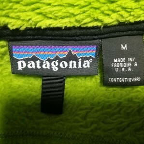 希少 格安 MENs M パタゴニア 2002 R2 アルパインファー プルオーバー R2 PATAGONIAフリース ジャケット ゲッコーグリーンの画像4