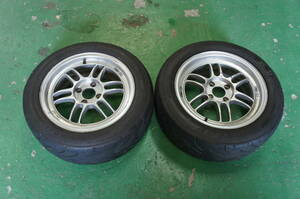 15×7JJ 4h ＋41 100 ENKEI RACING エンケイ レーシング アルミ ホイール ホイル 15 インチ in 4穴 2本