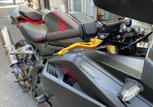 CBR250RR（MC51）　KANAYA UK ユーカナヤ ホンダ アルミ レバー セット TYPE-GP ショート クラッチ ブレーキ