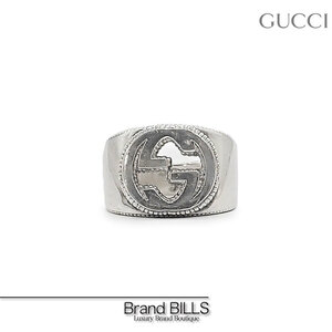 Красота gucci gucci взаимосвязанного кольцо кольцо кольцо 479229 Ag925 Silver 17 Gg Широи аксессуары