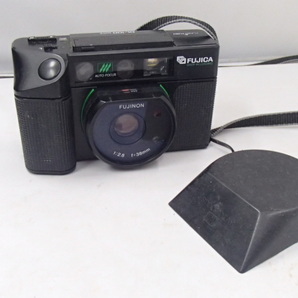 ＃59504 【中古現状品】 FUJICA フジカ フジフィルム コンパクト フィルムカメラ DL-100DATE レンズ 1:2.8 f=38mm 通電○ シャッター〇の画像1