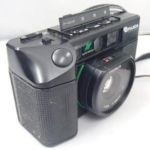 ＃59504 【中古現状品】 FUJICA フジカ フジフィルム コンパクト フィルムカメラ DL-100DATE レンズ 1:2.8 f=38mm 通電○ シャッター〇の画像3