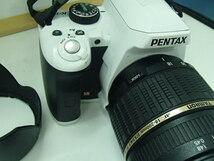 #60260【中古品】ペンタックス PENTAX K-r デジタルカメラ ホワイトボディ/レンズ TAMRON AF LD XR DiⅡ 18-200ｍｍ F3.5-6.3 [IF] MACRO_画像3