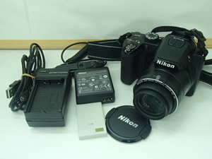 #60321【中古品】ニコン Nikon COOLPIX P100 クールピクス 黒 ブラック コンパクトデジタルカメラ