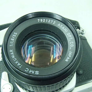 ＃60331 【中古現状品】 PENTAX ペンタックス SPOTMATIC F SPF 一眼レフ フィルムカメラ レンズ SMC TAKUMAR 1:1.8/55 ASAHIの画像6