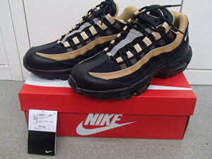 #60377【中古品】NIKE ナイキ AIR MAX 95 エアマックス95 DM0011-004 スニーカー 28.0cm ブラック×ベージュ×キャメル