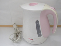 #60429【中古品】ティファール T-fal　JUSTINE+ 1.2L　TYPE　KO34 ケトル 電気ポット キッチン ジャスティン 家電_画像1