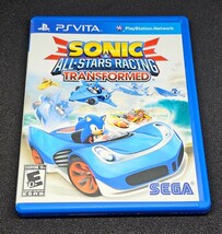 日本未発売★Sonic & All-Stars Racing Transformed 北米版輸入 PS Vita ソニック&オールスターレーシング トランスフォームド セガ_画像1