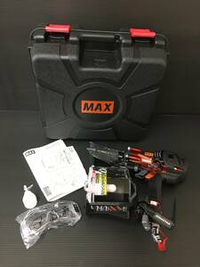 【未使用】★ MAX(マックス) 90㎜高圧釘打ち機 スーパーネイラ HN-90N6(D)　T4202　IT0QW8RSKP0L
