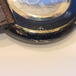 アランシルベスタイン CREATION 35mm腕時計 クォーツ ブレス社外 付属なし 動作未確認 ジャンク品 4-13の画像5