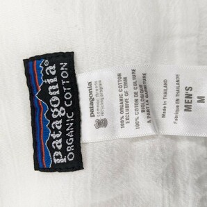 patagonia ロングスリーブ エアコン シャツ Mサイズ 白 Patagonia M's Long-Sleeved A/C Shirt オーガニックコットンの画像3