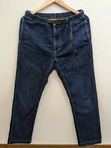 濃紺 グラミチ　デニム　ニューナローパンツジャストカット　Ｌサイズ GRAMICCI DENIM NN-PANTS JUST CUT 8817-DEJ