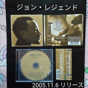 ジョン・レジェンド、「ゲット・リフテッド」日本盤・デビュー・アルバム。レア調べ
