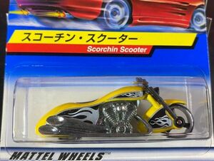 ホットウィール HOTWHEELS SCORCHIN SCOOTER バイク JAPAN CARD