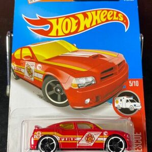 ホットウィール HOTWHEELS DODGE CHARGER SRT8 ダッジ チャージャー HW RESCUEの画像1